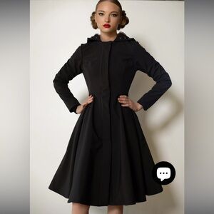 RainSisters Fit and Flare coat